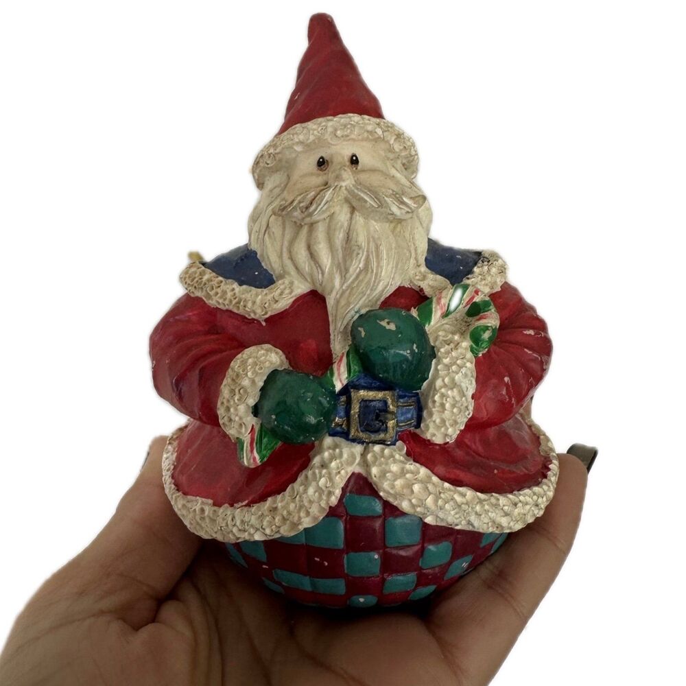 Russ The Legend Of Saint Nicholas Santa Claus Shelf Sitter Paperweight Decor